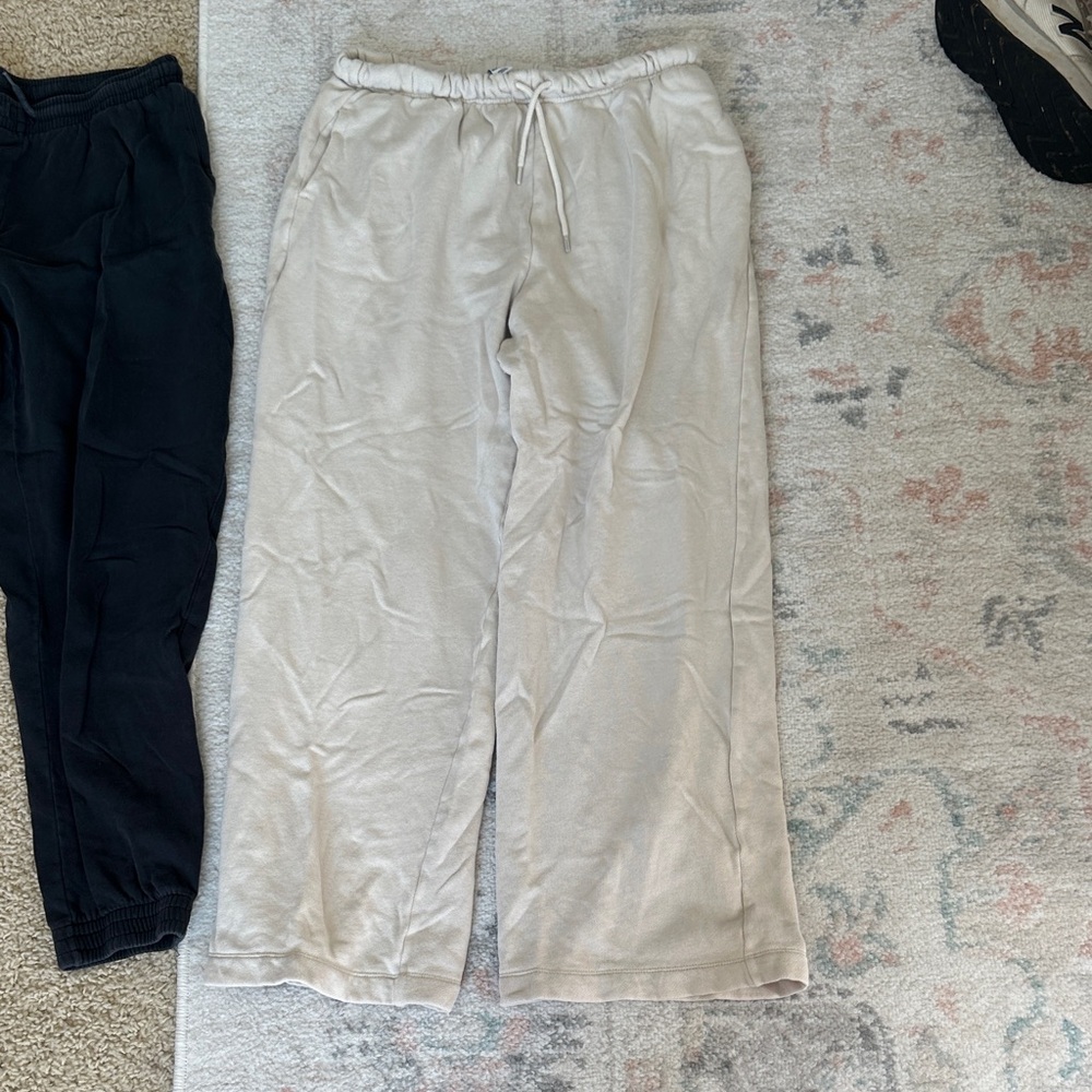 Casual Beige Lounge Pants